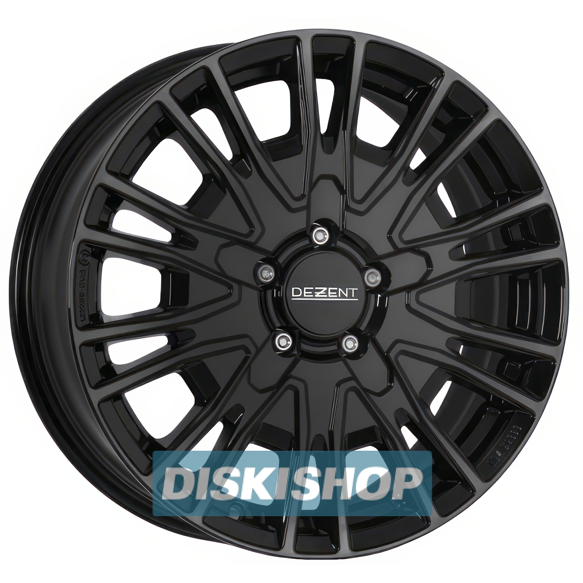 Купить диски Dezent KE R16 5x130 W6,5 ET66 DIA89,1 Black