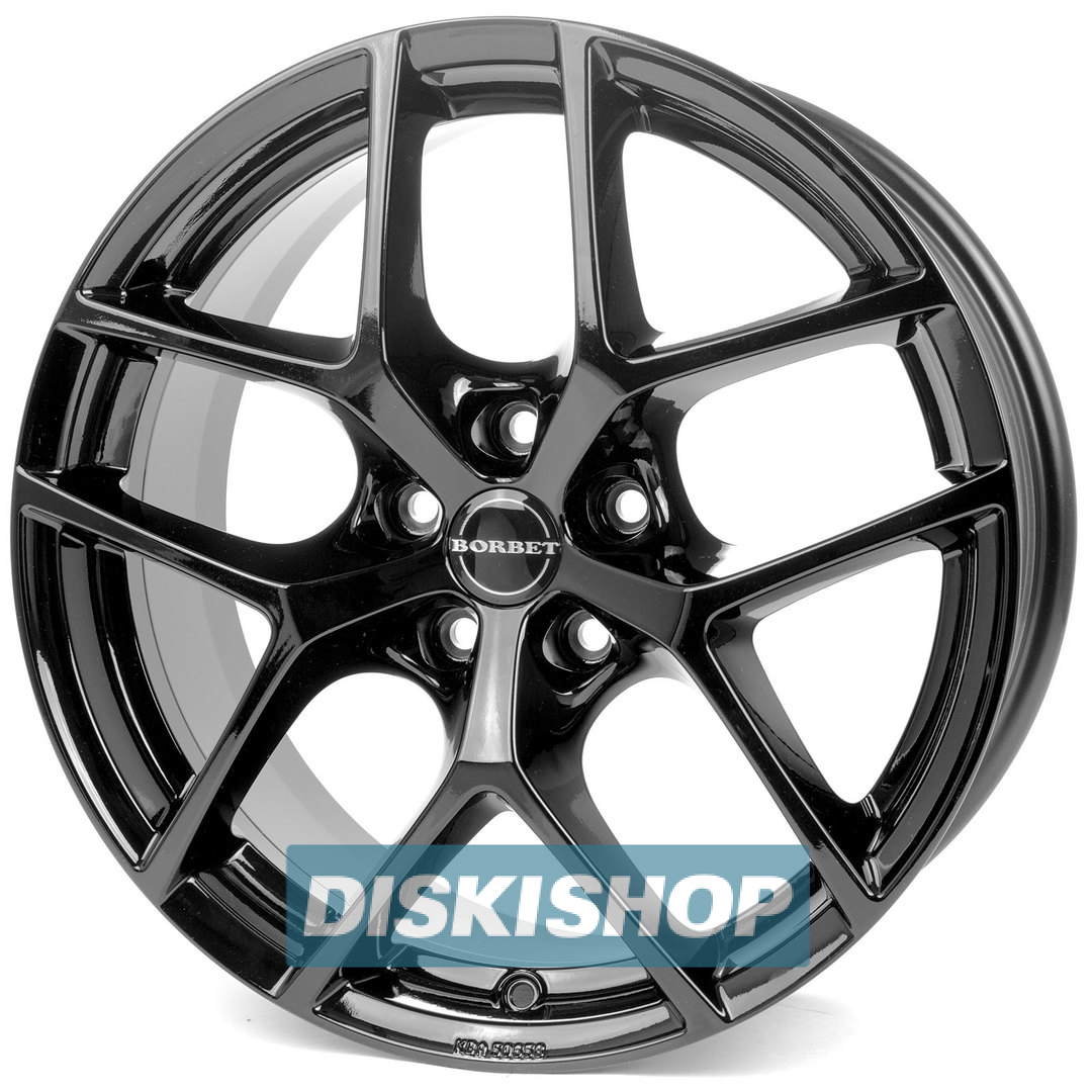 Купить диски Borbet Y R17 5x100 W7,5 ET47 DIA64 Black